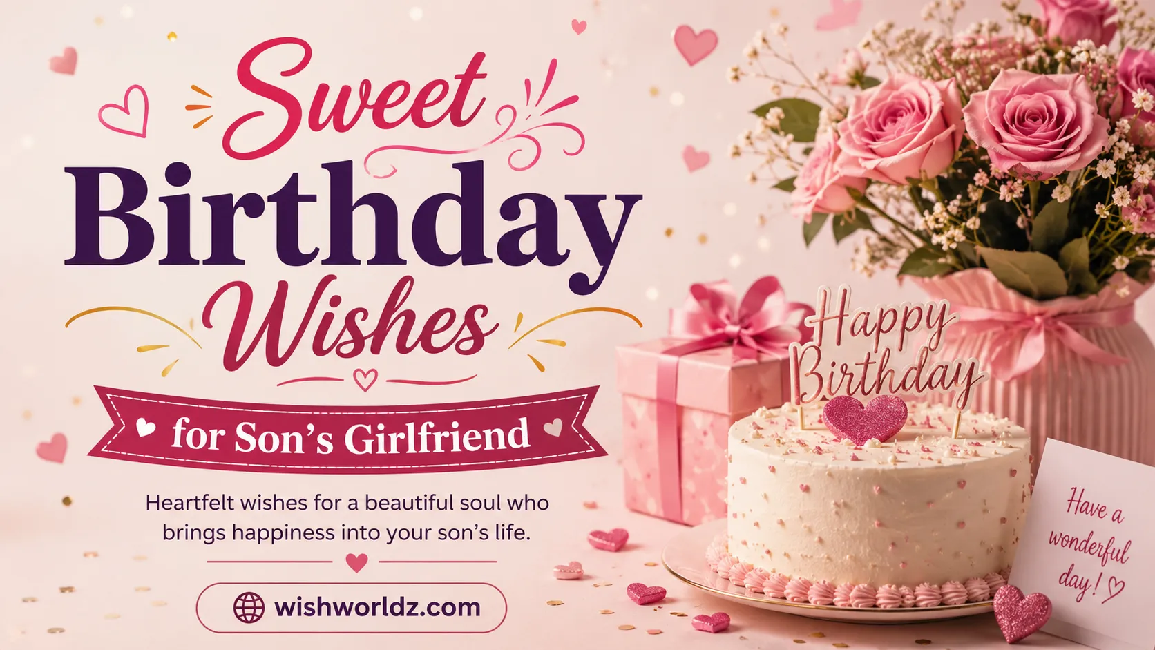 Birthday Wishes for Son’s Girlfriend