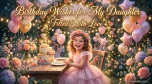 Birthday Wishes for My Daughter