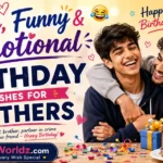 Birthday Wishes for Brothers