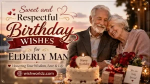 Birthday Wishes for Elderly Man