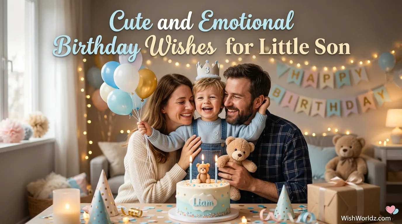 Birthday Wishes for Little Son