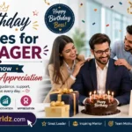 Birthday Wishes for Manager