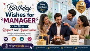 Birthday Wishes for Manager
