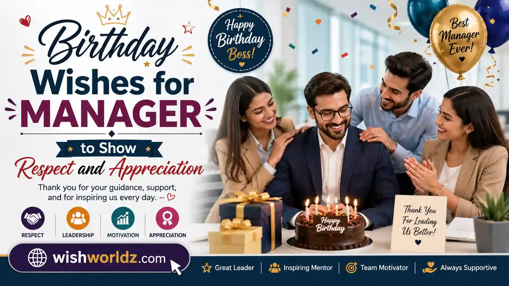 Birthday Wishes for Manager