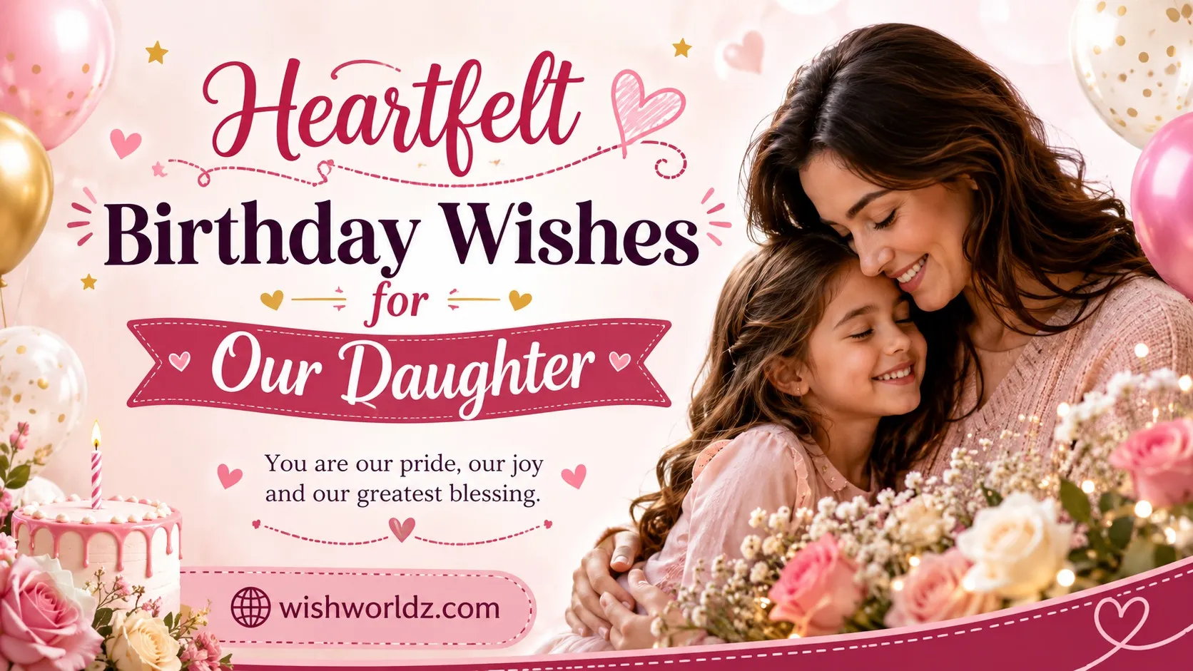 Birthday Wishes for Our Daughter