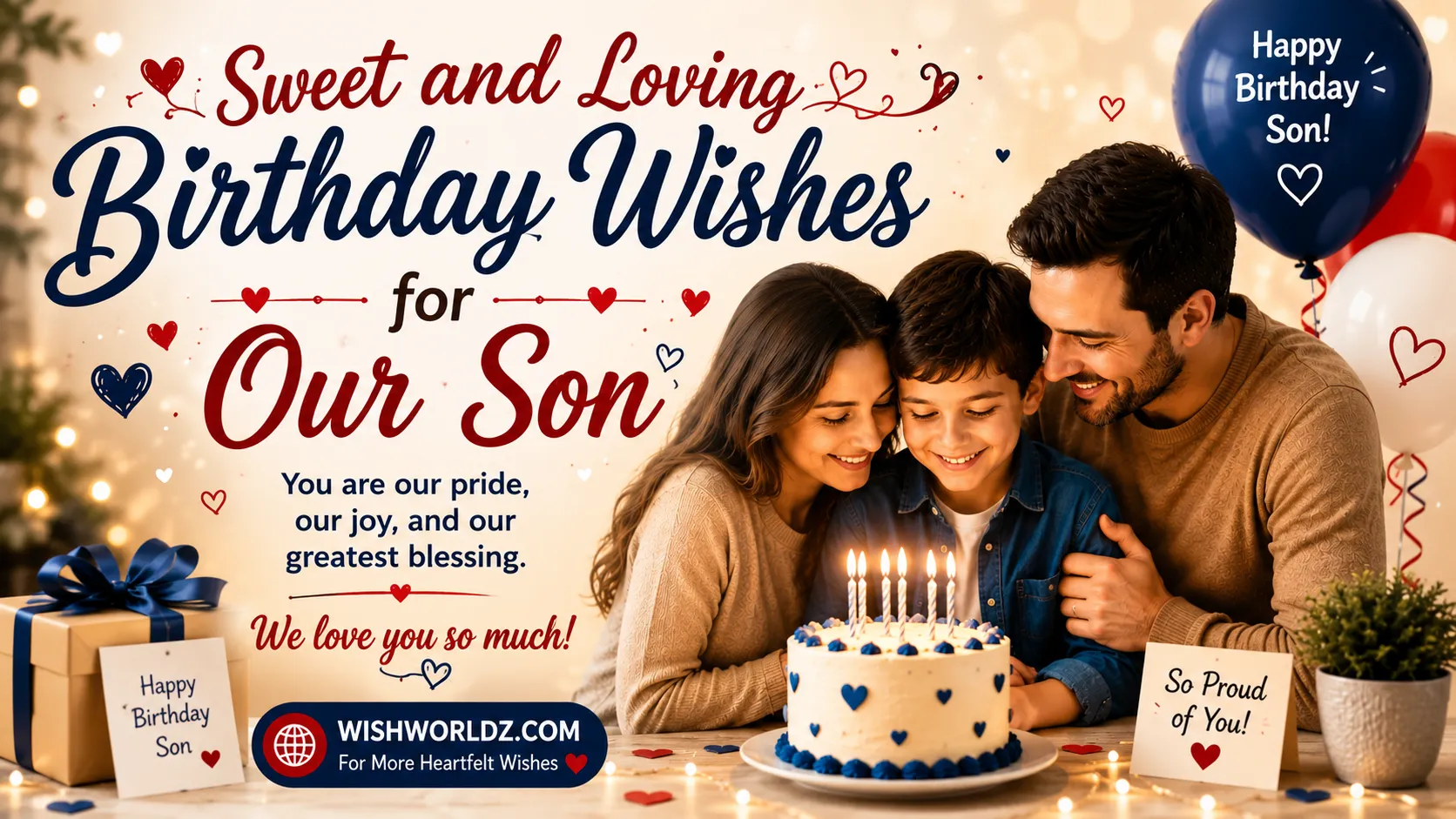 Birthday Wishes for Our Son