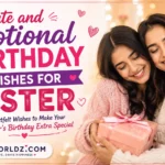 Birthday Wishes for Sister