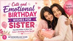 Birthday Wishes for Sister