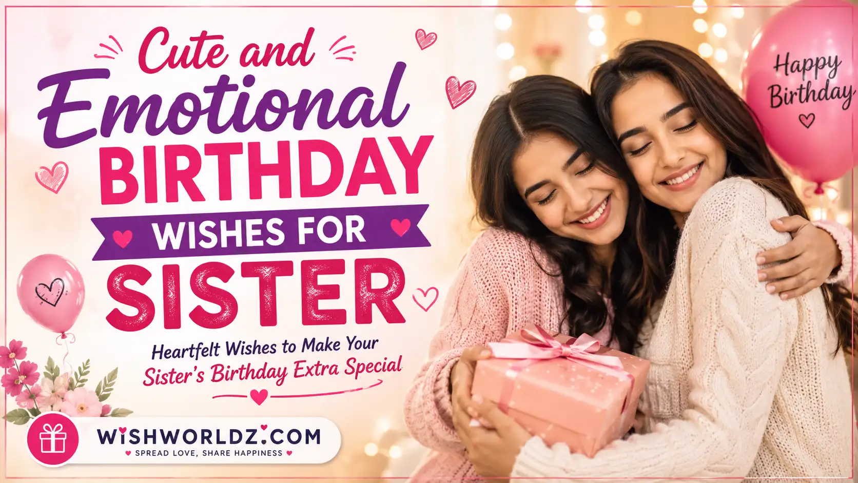 Birthday Wishes for Sister