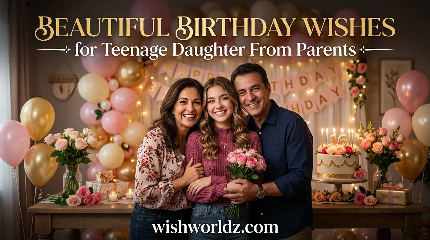 Birthday Wishes for Teenage Daughter