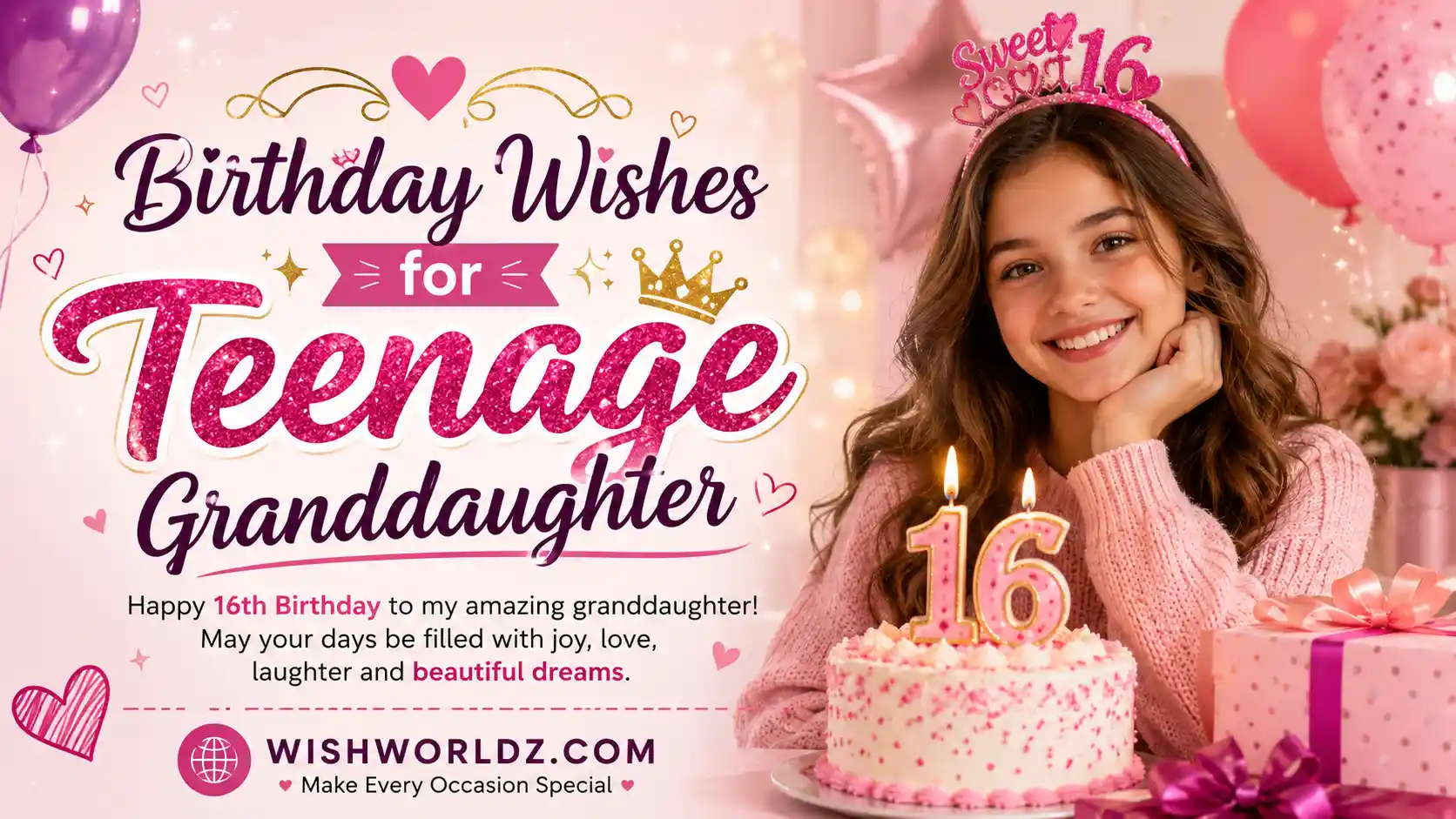 Birthday Wishes for Teenage Granddaughter