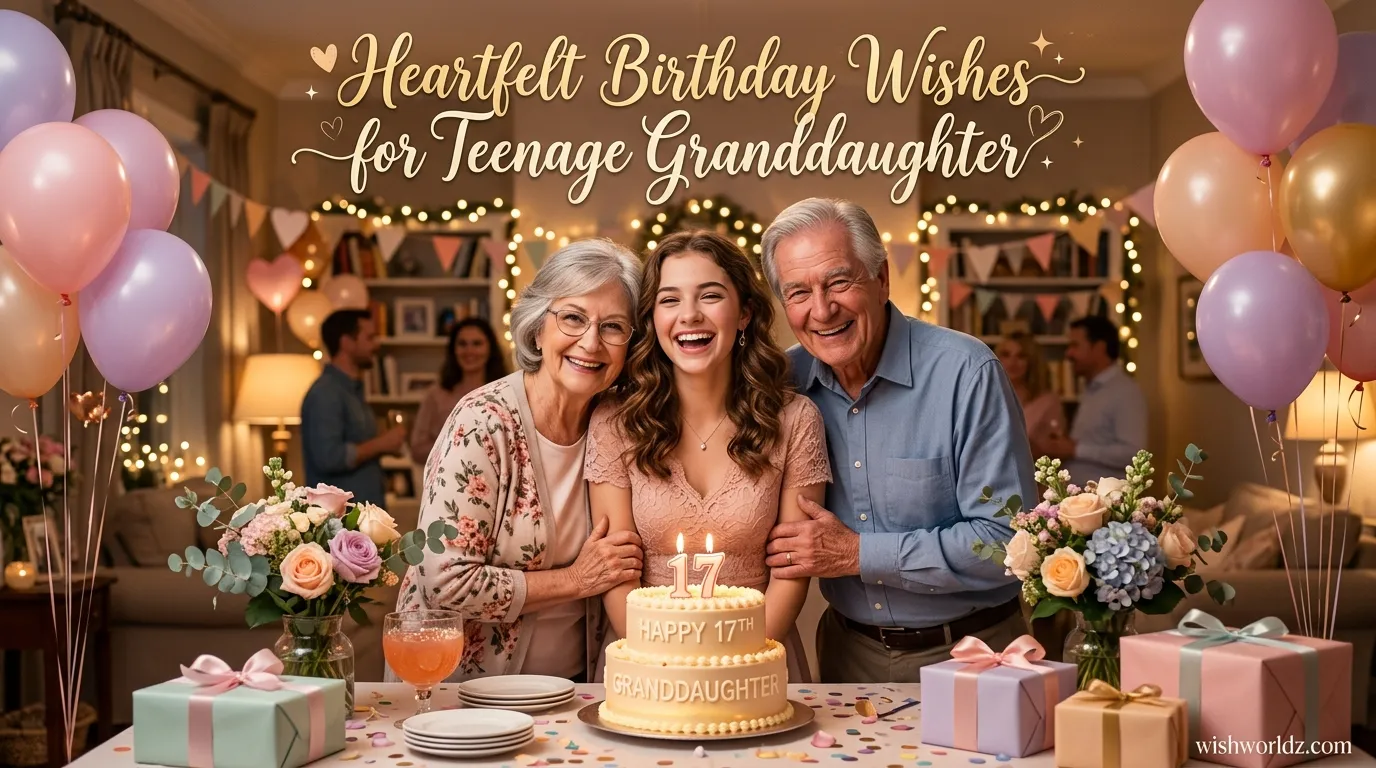 Birthday Wishes for Teenage Granddaughter