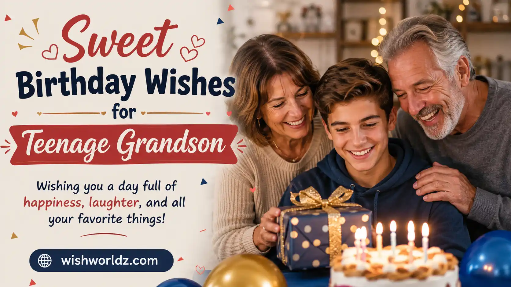 Birthday Wishes for Teenage Grandson