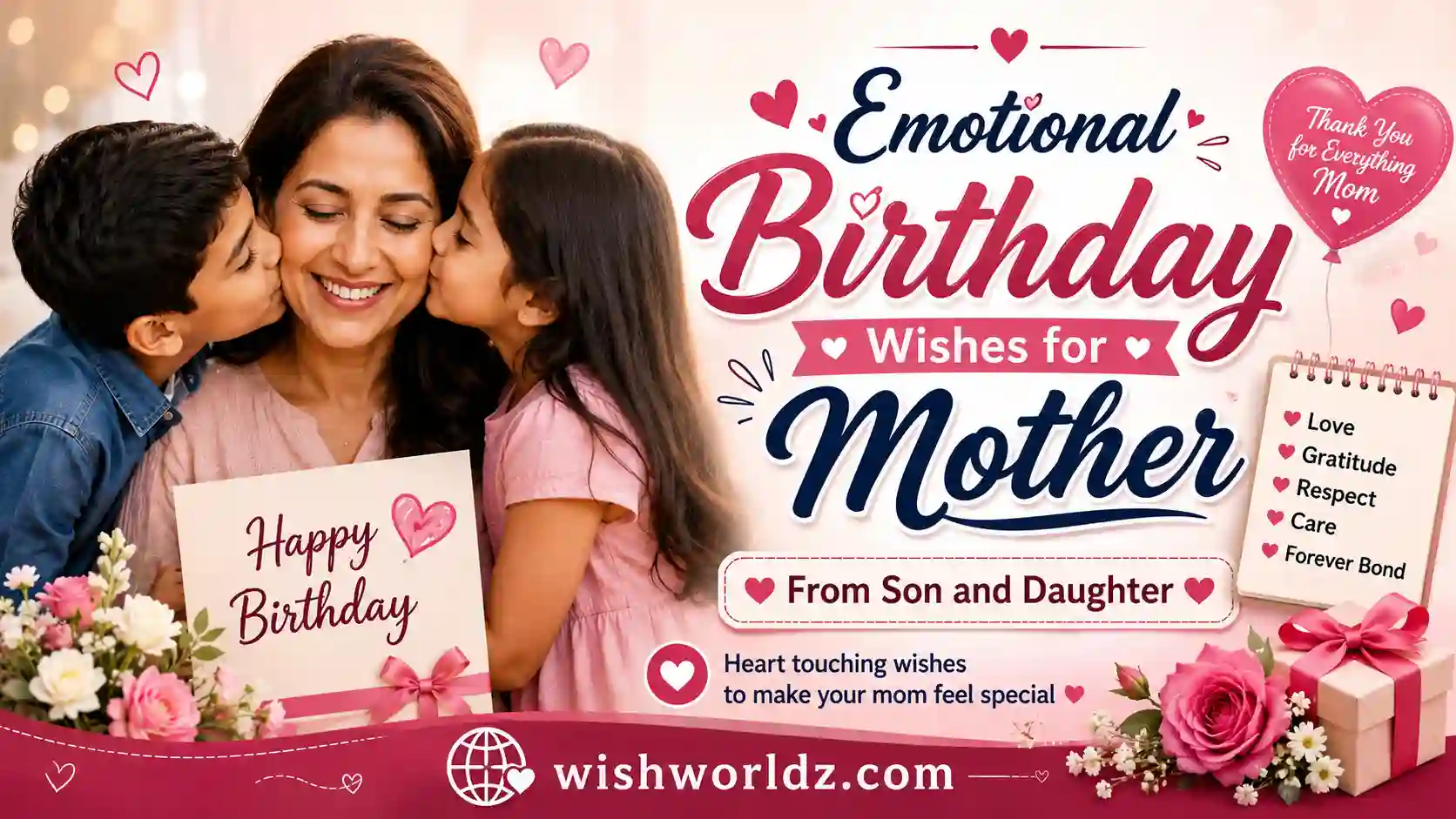 Emotional Birthday Wishes for Mother