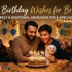 Love Birthday Wishes for Brother