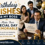 Birthday Wishes for My Boss